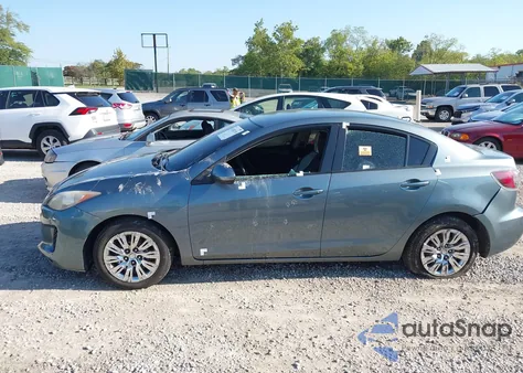 2012 Mazda 3 I Sport из США, поврежденный, VIN JM1BL1UF9C1532544